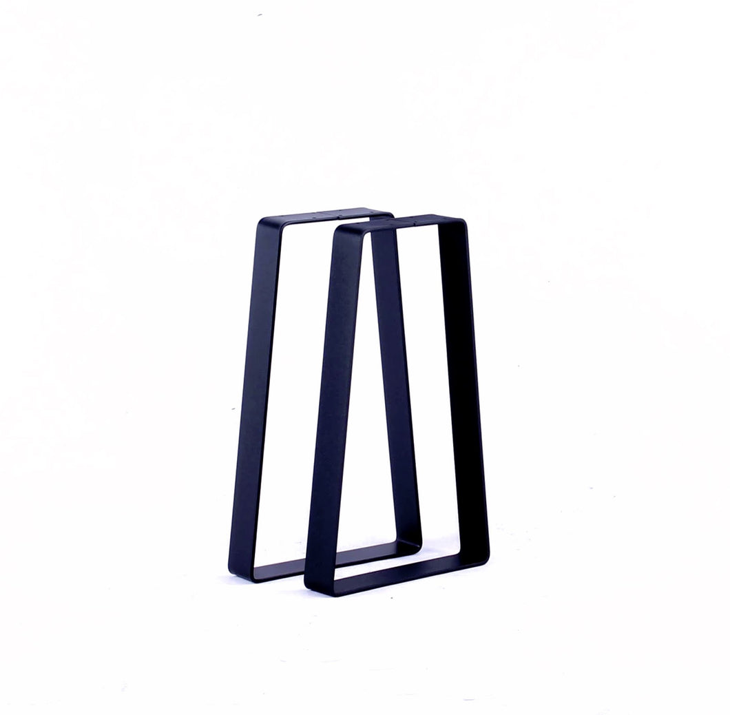 Wide Base Trapezoid End Table Legs/Heavy Duty.